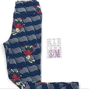 Lularoe Holiday Leggings, Size Kids S/M & L/XL